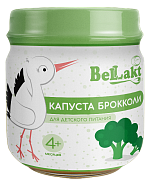 Овощное детское пюре «Беллакт». Брокколи