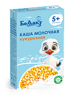 Каша сухая молочная быстрорастворимая для детского питания кукурузная с пребиотиком